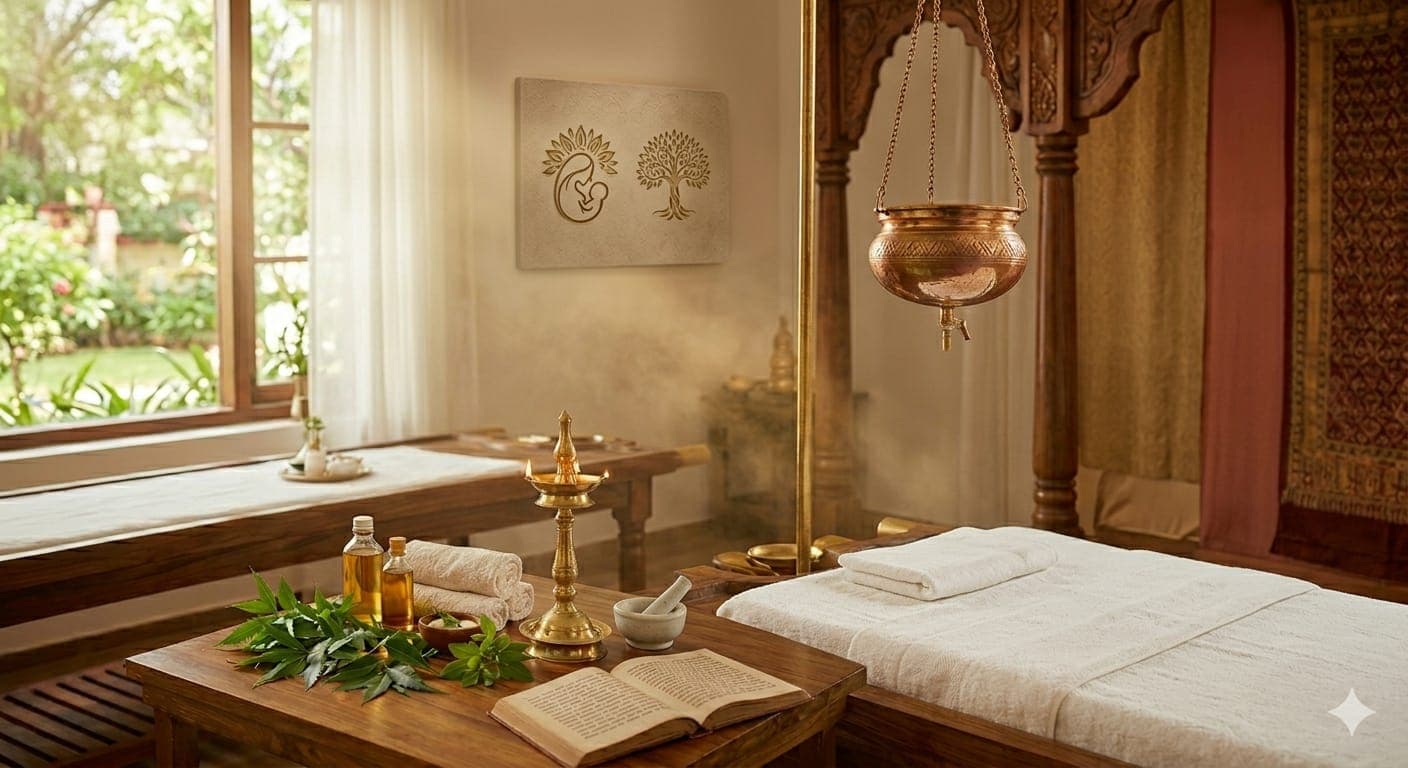 Luxury Ayurvedic Treatment Room